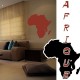 stickers Carte Afrique + Madagascar