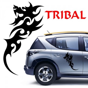 stickers Dragon Tribal 3