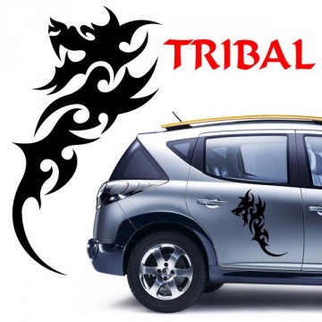 stickers Dragon Tribal 3 stickers Dragon Tribal 3