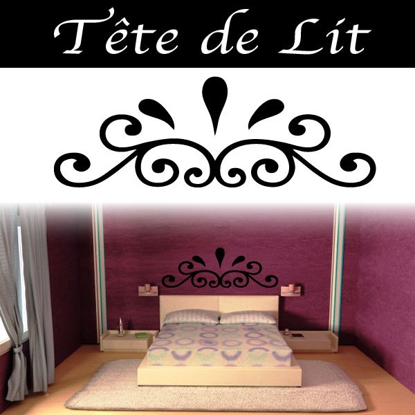 Stickers tête de lit toi et moi  Stickers tete de lit, Décoration