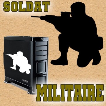 stickers Militaire en Action