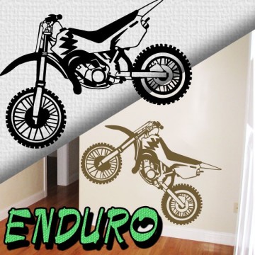 Stickers Autocollant Moto Enduro 