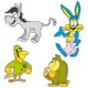 Stickers Animaux par 4 sa3