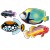 Stickers Poissons Tropicaux