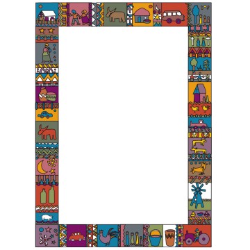 stickers Cadre Champêtre