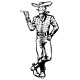 Sticker Cowboy 3