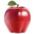 stickers Pomme Rouge