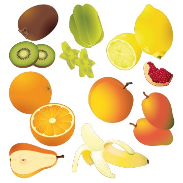 Stickers Fruits 