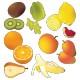Stickers Fruits 