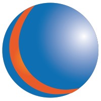 Ballon bleu et orange