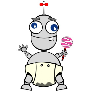 Stickers Robot 6 