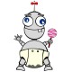 Stickers Robot 6 