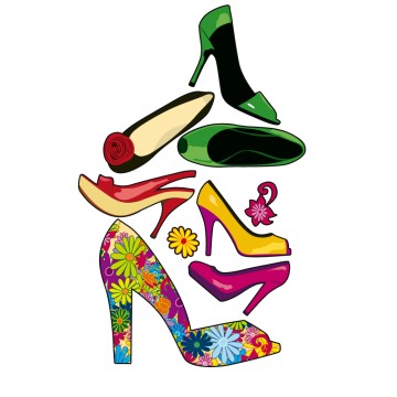 Stickers chaussures on sale