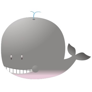 stickers Baleine 1