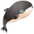 stickers Baleine 2