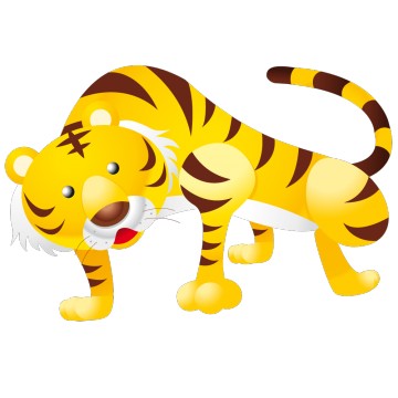 stickers Tigre 
