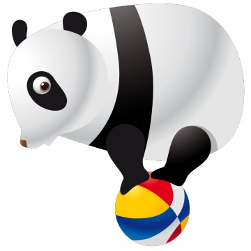 Stickers Panda 5