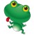 Stickers Grenouille 