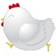 Stickers Poule 1