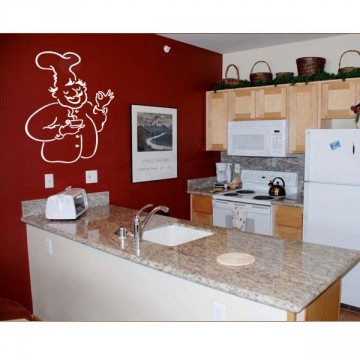 Stickers Autocollant Cuistot Stickers Autocollant Cuistot
