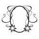 Stickers Cadre Floral