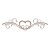 Stickers Mariage Coeur Floral 4