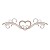 Stickers Mariage Coeur Floral 4