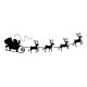 Stickers Traineau du Père Noël 