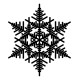 Stickers Noël Flocon de Neige 
