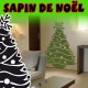 stickers Sapin de Noël 