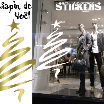 Stickers Sapin de Noël 2