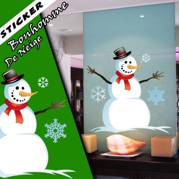 Stickers Bonhomme de Neige 2