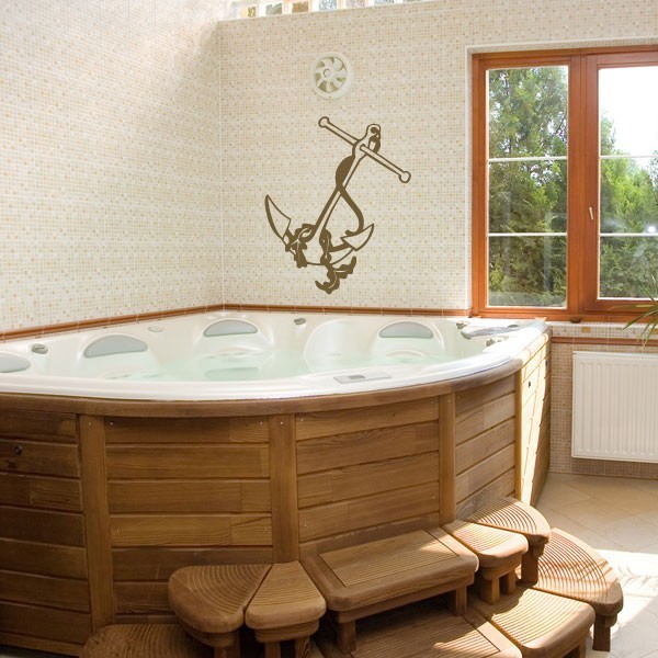 Autocollant Salle De Bain Ancre