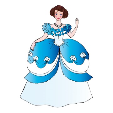 stickers Princesse 1