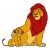 stickers Le Roi Lion