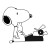 Stickers Snoopy 1