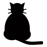 Chat Silhouette
