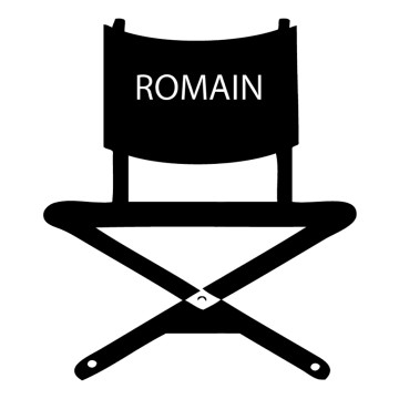 Stickers Chaise de Cinéma Personnalisé 