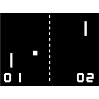 Pong : console de jeux des anneés 70