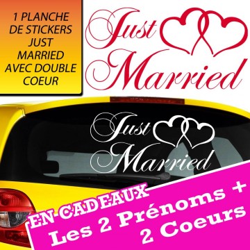 Sticker Just Married