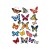 stickers Planche de 19 Papillons 1