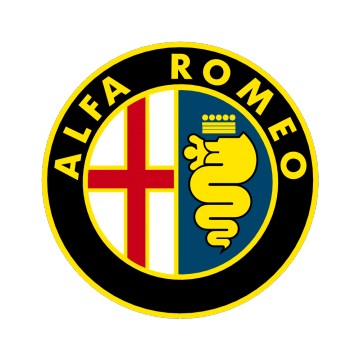Sticker Logo Alfa Romeo 2