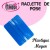 Raclette de pose bleu pour Stickers et Autocollants