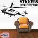 Stickers Autocollants Hélicoptère 4