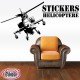 Stickers Autocollants Hélicoptère 5