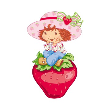 Stickers Charlotte aux fraises