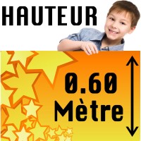 Banderole Publicitaire - Bâche PVC Eco 0.60M de Haut