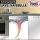 Stickers Lave Vaisselle Bulle de savon