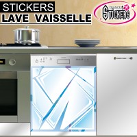 Stickers Lave Vaisselle Géométrie 1