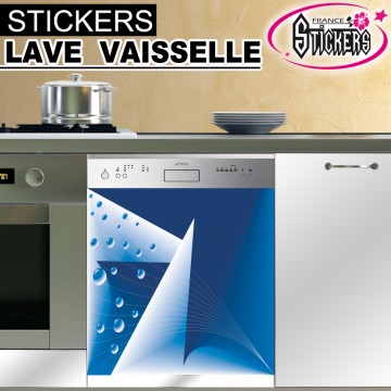 Stickers Lave Vaisselle Géométrie 